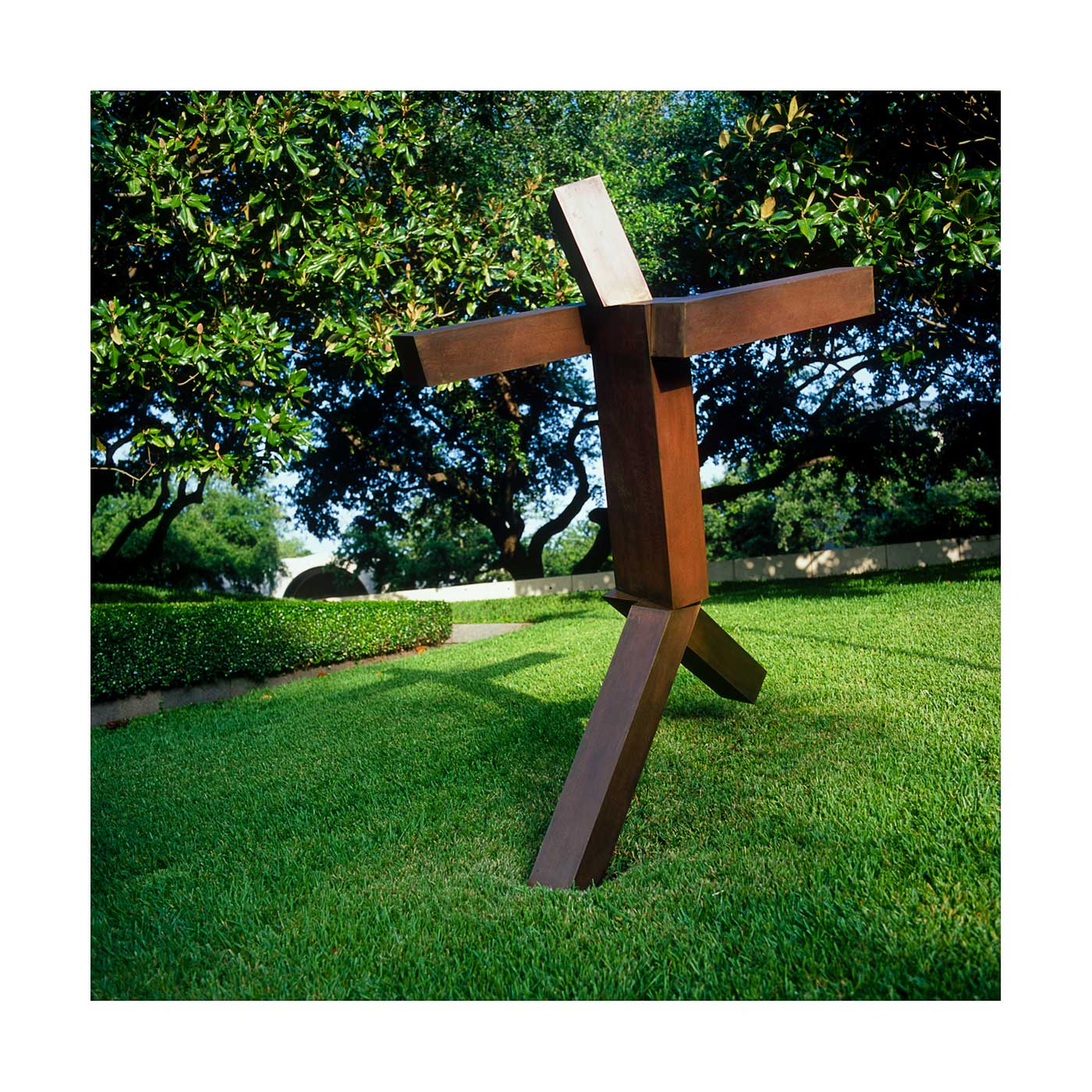 SHAPIRO SCULPTURE MFAH GARDEN ART