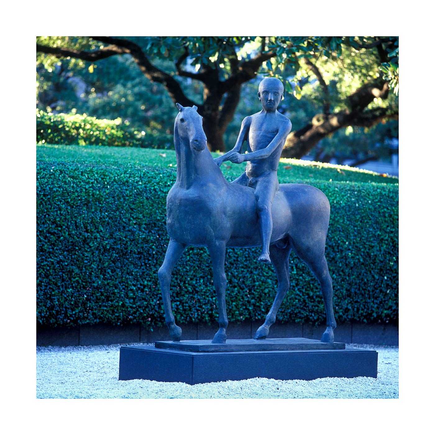 MARINI SCULPTURE IN MFAH GARDEN