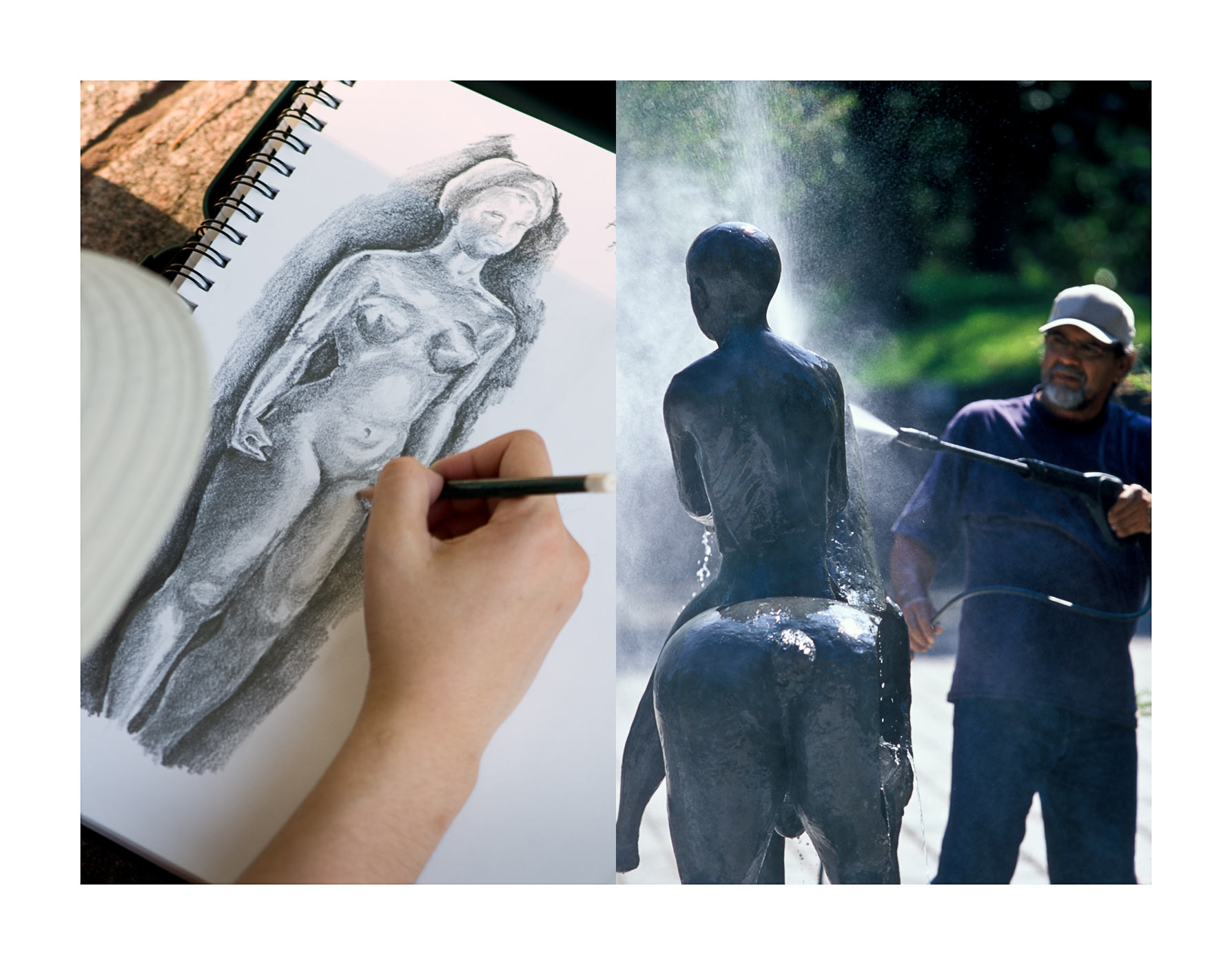 SKETCHPAD & ART CONSERVATION ON SCULPTURE